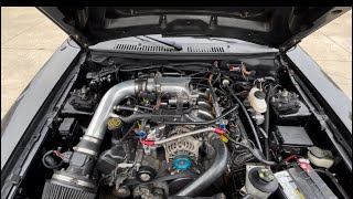 Putting a Victor Jr intake on my 46 in my New edge Mustang GT mustang fordperformance engine [upl. by Neelon]