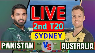 LIVE Pakistan vs Australia  PAK vs AUS Live 2nd T20 Match 2024 cricket [upl. by Portugal401]