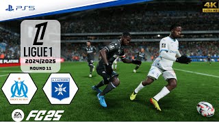 FC 25  Marseille vs AJ Auxerre  Ligue 1 2425  Full Match  PS5™4K [upl. by Lukin]