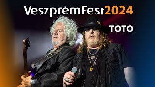 Toto  Live at VeszprémFest Hungary 2024 [upl. by Ynohtnakram946]