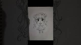 Black and white clipart stencil of doll [upl. by Constantino828]