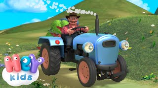 Le tracteur de la ferme  Chanson pour Enfants  HeyKids en Français [upl. by Silisav521]