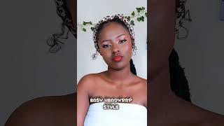 IF LOOKS COULD KILL ID SERVING RN 🤩 HEADWRAP TUTORIAL 🥳 viralvideo hairstyle mua [upl. by Yelrac]