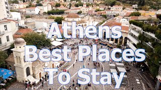 Where To Stay in Athens Greece  All The Best Hotels amp Places [upl. by Sylado]