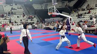 Manisa iller arası karate müsabakası maç3 [upl. by Lewison811]