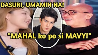 DASURI Choi UMAMIN NA sa TOTOONG RELASYON nila ni MAVY Legaspi [upl. by Jermain]