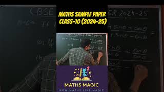 CBSE Sample paper 202425 Maths [upl. by Enomrej]