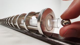 3 Amazing Magnetic Accelerators  Magnetic Games [upl. by Nibroc]