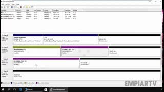 How to Create Spanned Volume in Dynamic Disk [upl. by Leuqcar]