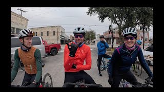 GRAVEL LOCOS HICO NEW YEARS TRAINING RIDE WITH EMILY NEWSOM AND IAN BOSWELL [upl. by Safko]