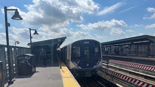 IND Fulton Street Line R211 Rockaway Park Shuttle Compilaton [upl. by Seem]