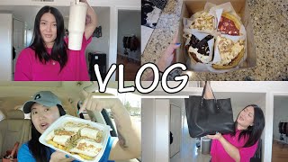 VLOG  Car Mukbang Pie Taste Test Mini Haul amp New Car [upl. by Whitelaw931]