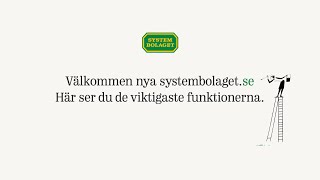 Introduktion till Systembolagets nya webbsida [upl. by Aisnetroh454]