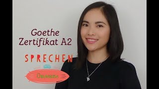 Lektion 40 💎 Goethe Zertifikat A2  Sprechen 2  Übungen I Tam Nguyen [upl. by Hteik]