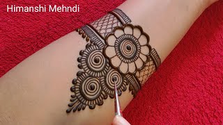 New front hand mehndi design  Mehndi designs  bridal mehndi  mehandi  mehndi ke design  mehendi [upl. by Paske750]