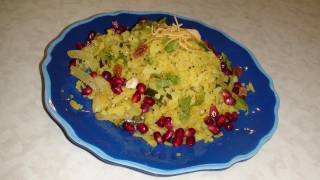 Kande Pohe or Kanda Poha Recipe Video Beaten Rice with onion  Gluten Free amp Vegan [upl. by Rahr307]