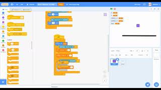 How to make Simple Scrolling Platformer with Scratch  SO EZ  AZ NINJA [upl. by Nabal635]