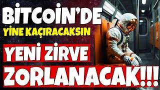 BİTCOİNDE YENİ ZİRVELER ZORLANACAK FIRSAT ALTCOİN ANALİZİ BTC SON DURUM [upl. by Kcirre]