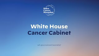 Biden Cancer Moonshot A Conversation with the US Department of Labor [upl. by Vassili]