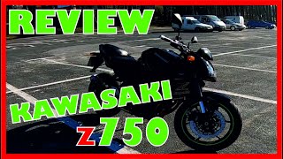 REVIEW KAWASAKI Z750 [upl. by Henig209]