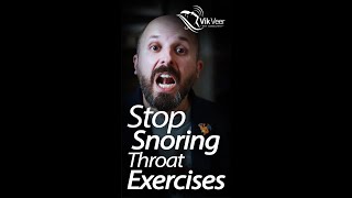 Throat Exercises that stop Snoring amp Sleep Apnoea [upl. by Cormier]