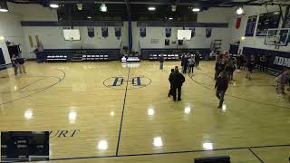 Henry Hudson Regional School vs Manville High School Mens Varsity Basketball [upl. by Brannon]