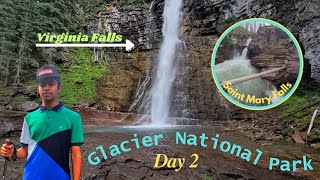 Saint Mary amp Virginia Falls  Glacier National Park [upl. by Renita]