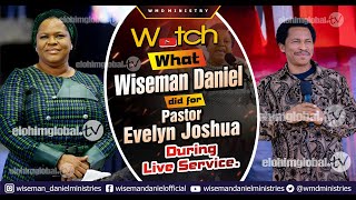 WATCH WHAT WISEMAN DANIEL DID FOR PASTOR EVELYN JOSHUA DURING LIVE SERVICE [upl. by Bobbie279]