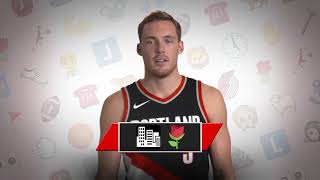 The Trail Blazers Play The Emoji Game [upl. by Dole]