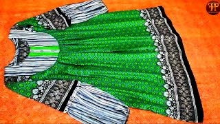 Round yoke kurti cutting and stitching [upl. by Carolynn]