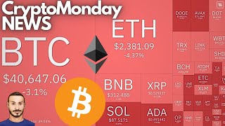 BITCOIN ETF Flop Ethereum Dencun 🔥 Crypto Monday NEWS w0424 [upl. by Ellehsar569]