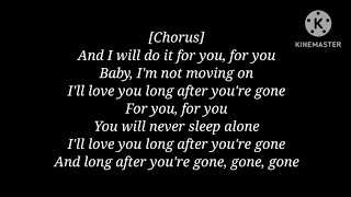 Phillip Phillips  Gone Gone Gone Lyrics [upl. by Enelime349]