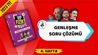 Genleşme Soru Çözümü  2023 TYT Fizik KAMPI [upl. by Oinigih490]