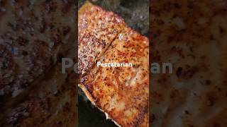 pescatarian diet pescatarian shortvideo shortvlog shorts fish salmon homecook [upl. by Anelrac]