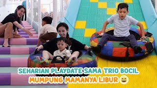 PLAYDATE BARENG 3 ANAKKU 😍 REMPONG TAPI SENANG  Arumi Bachsin [upl. by Ivens434]