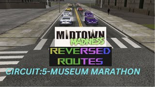 Midtown MadnessMuseum MarathonHardVery HardReverse Routes Racepack By VJ [upl. by Arimihc876]