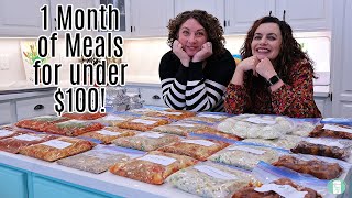 32 Freezer Meals for Two  Easy Meal Prep Ideas [upl. by Tatiana]