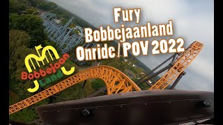 Eine Runde vorwärts auf Fury im Bobbejaanland  Gerstlauer  Infinity Coaster  POV  2022 [upl. by Aubrey]