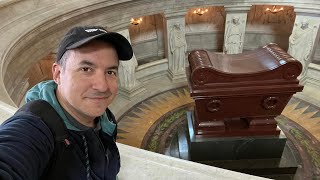 The Tomb of Emperor NAPOLEON at the Dome des Invalides Paris [upl. by Joannes328]