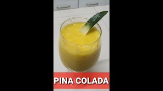 My vsersion Pina Colada Mocktail amp Cocktail how to make a pina colada virgin pina colada [upl. by Babb600]