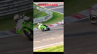 Motorcycle CrAzY MOMENTS NÜRBURGRING 2024 [upl. by Ttekcirc]