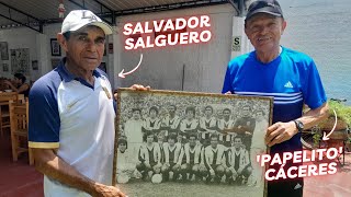 Salvador Salguero y Juan Papelito Cáceres jugaron juntos en Alianza 1978 y La Joya 1986 [upl. by Slotnick]