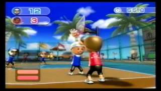 Wii Sports Resort Basketball 10 Dunks in 1 Game  Level 2500 [upl. by Aleuqahs110]