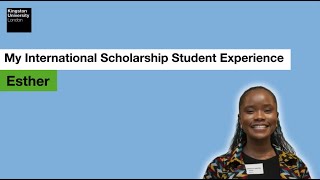 Esthers International Scholarship Student Experience [upl. by Ano]