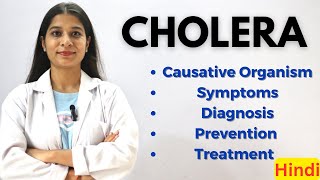 Cholera disease in Hindi  Causes Symptoms Pathophysiology Diagnosis amp Treatment  Notes [upl. by Orton]