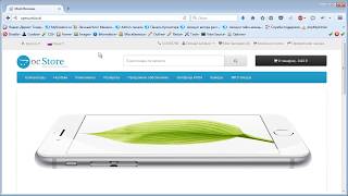 ocStore видео уроки  создание интернет магазина  урок 4 [upl. by Gunter781]