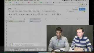 Using Apps Script with Twilio [upl. by Louella]