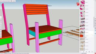 Metric patio chair instructions dimensions and measurements step by step [upl. by Otrebilif270]