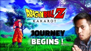 Playing Dragon Ball Z Kakarot for First Time  Part 1  Epic Fight with Raditz [upl. by Dumanian108]