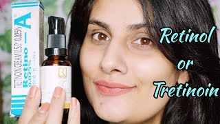 क्या USE करें RETINOL or TRETINOIN [upl. by Eugene]